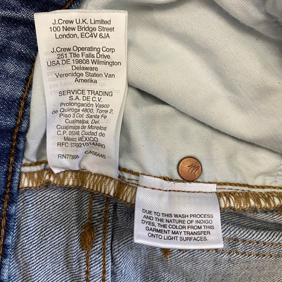 Madewell The Perfect Vintage Jean, Frayed/Raw Split Hem Style, 28 Waist, Blue - Picture 12 of 16